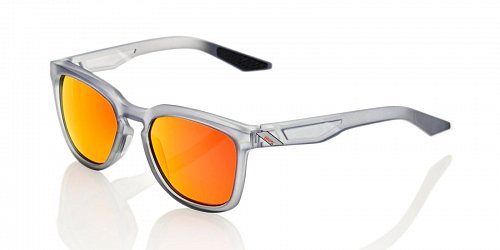 sluneční brýle HUDSON Soft Tact Translucent, 100% - USA (zabarvená červená skla)